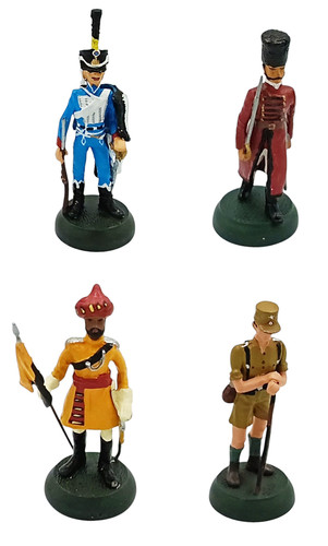 Set figurines tin - set,