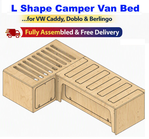 Shape camper van bed - l,