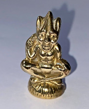 VINTAGE BRASS LUCKY PIXIE