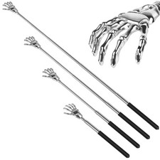 2xExtendable Back Scratcher Metal Claw Telescoping Backscratcher Massager Extend