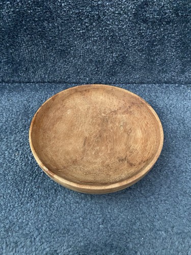 Vintage wooden trinket dish - wooden,