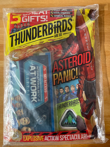 Thunderbirds are magazine - are,