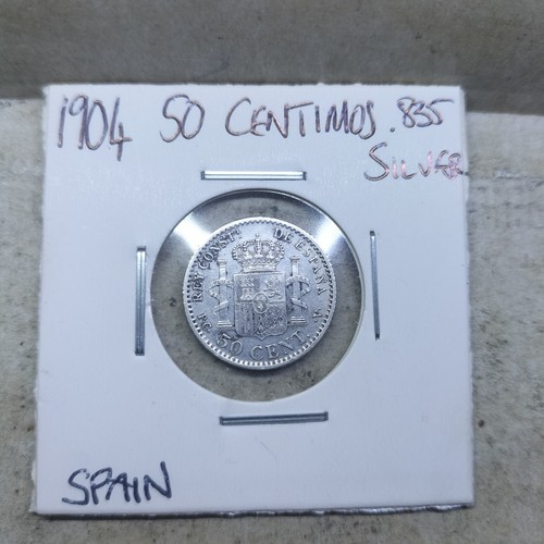 1904 centimos spain - 1904,