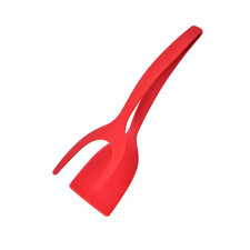 Grip flip spatula tongs - 1,