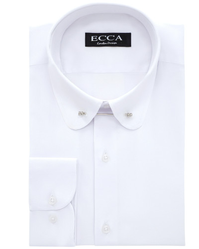 Babyface collar pinned - babyface, white