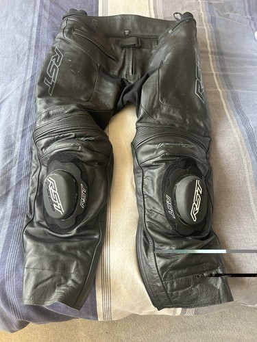Rst leather motorcycle - leather,