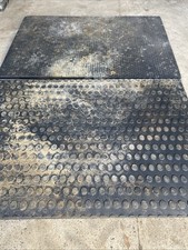 Two Lightweight Thick Stable Mats Ark Mats