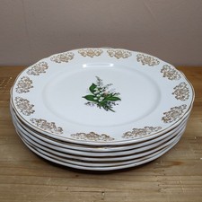 Vintage Dinner Plates Set X 6