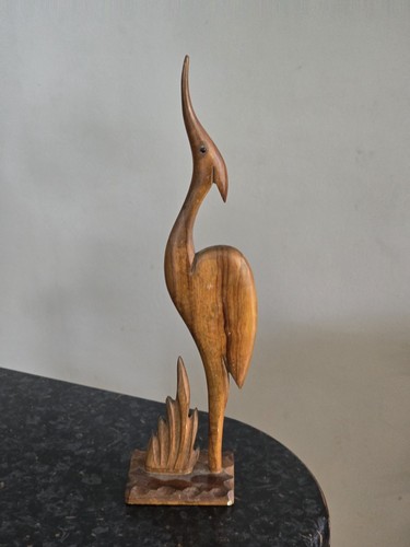 Vintage hand carved - carved, wooden