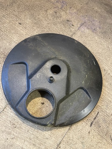 Rear wheel dust shield - wheel,