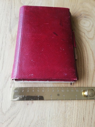 Vintage red writing case - vintage, with