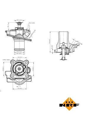 New thermostat coolant - new, thermostat,