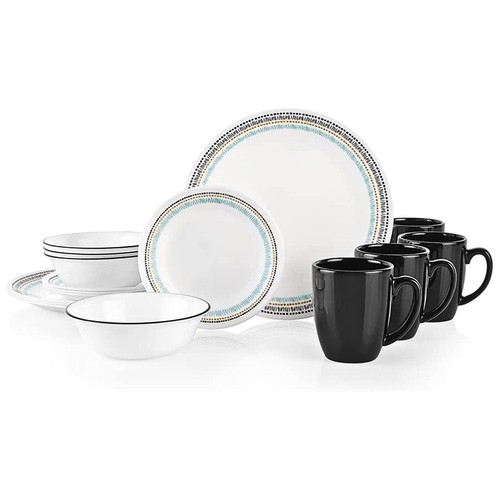 Corelle paloma piece - paloma, 16-piece