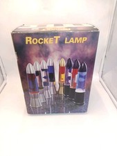 Rocket Lamp Lava Lamp Vintages 60s Working Boxed Collectable. Good Condition 
