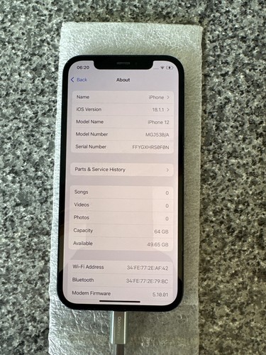 Apple iphone 64gb black - iphone,
