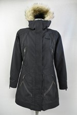 BERGANS OF NORWAY Vollen Insulated Lady Jacket Padded Hooded Grey Coat size S