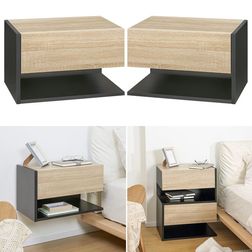 Floating bedside tables 2 - bedside,