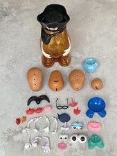 Vintage 2002 Pirate Mr Potato Head Large Storage Container with Accessories