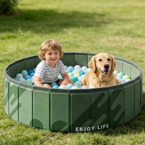 Large foldable pet - large, swimming