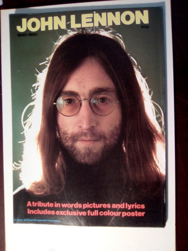 The beatles john lennon poster - beatles,