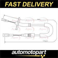 Apec Handbrake Cable fits VW