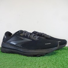 Brooks Trainers Size 10 Men's Black Adrenaline GTS 22 Walking Running Shoes