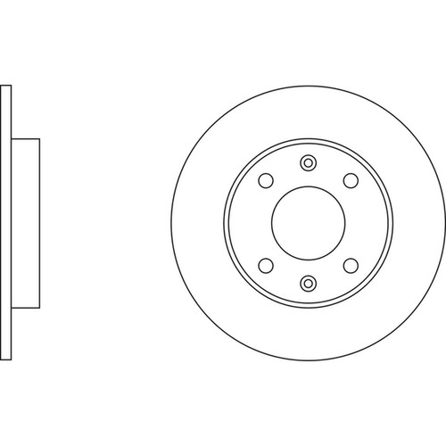 Brake discs solid for - solid,