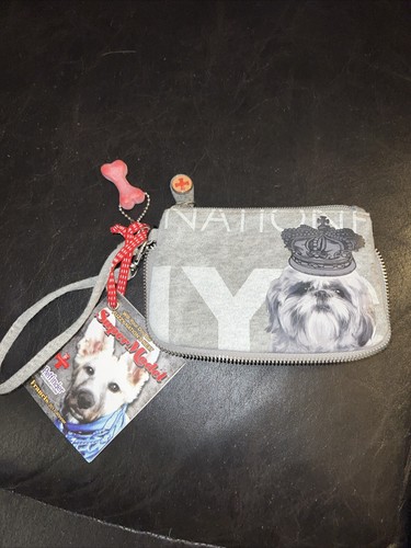 Fuzzy nation wristlet with - fuzzy,
