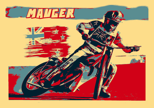 Personalised card speedway - personalised,
