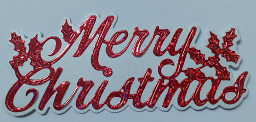 Large merry christmas layered - large,