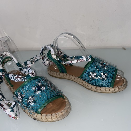 River island green beaded - river,