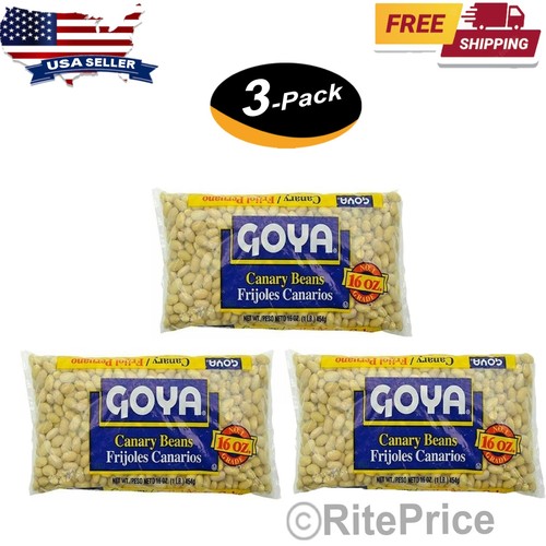 Goya canary beans 16oz frijole - goya, 16oz-frijole