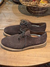 Tecnic Boot Company Suede Dark Brown Shoes Size UK11 in very good used condition