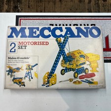 Vintage Meccano Motorised Set