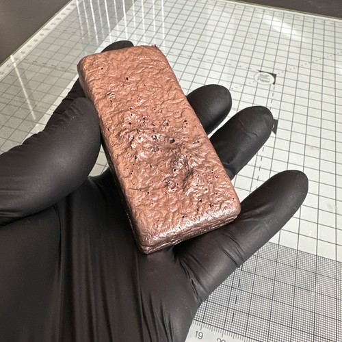 484 copper ingot made - 0.484, kg