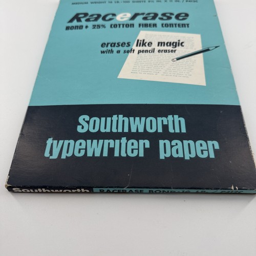 Southworth racerase erasable - southworth,