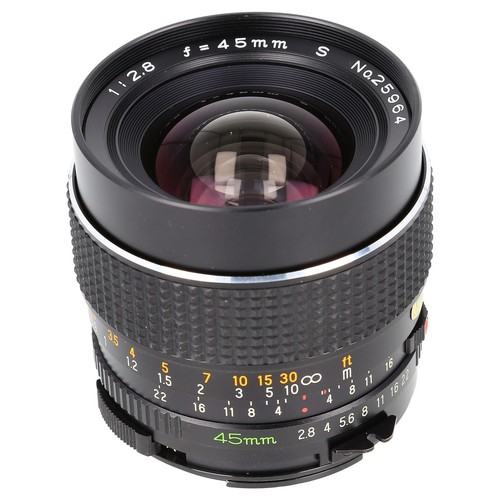 Mamiya sekor 45mm s - mamiya-sekor, f2.8