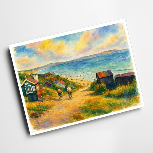Print top of cliffs - a6,