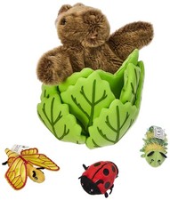 The Puppet Company - Hide Away Puppets - Rabbit in A Lettuce with 3  (US IMPORT)