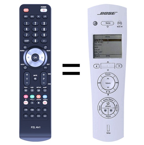 New replacement remote control - new,