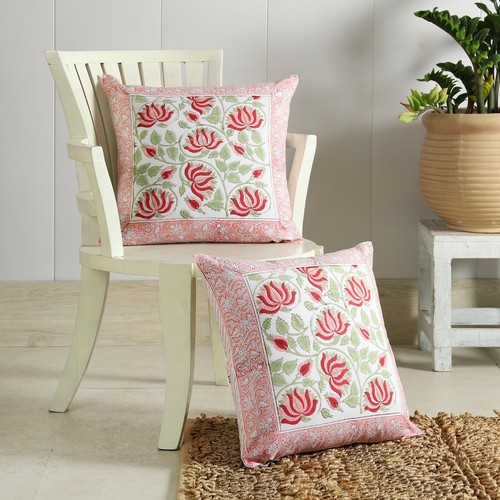 Indian cotton cushion cover - cotton,