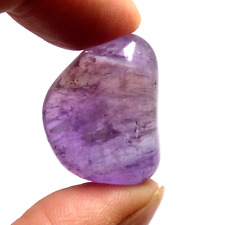 Ametrine Crystal Tumblestone Polished 27mm 12g Bolivia Natural Amethyst Citrine