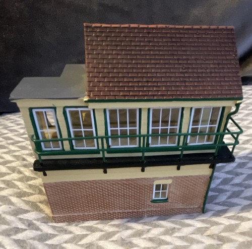 Hornby gauge signal box - hornby,