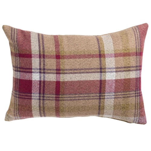 Tartan check faux wool - faux,