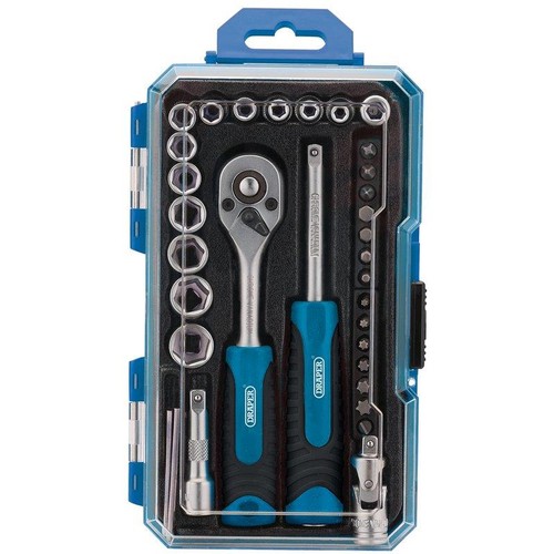 Draper socket set 35pc - socket,