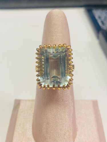 Aquamarine 14k gold - 14k,