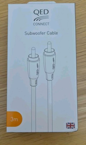 Qed connect subwoofer - cable, 3m