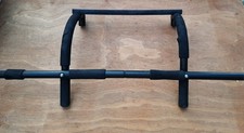 Black Pro Power Doorway Pull Up Bar