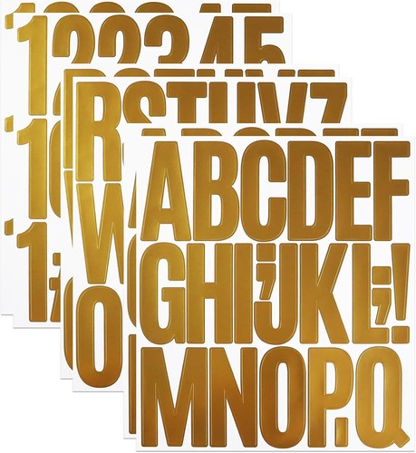 Inch sticky letter number - 3,