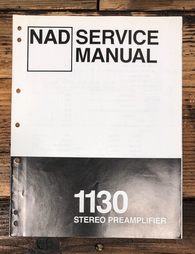Nad model 1130 - nad,
